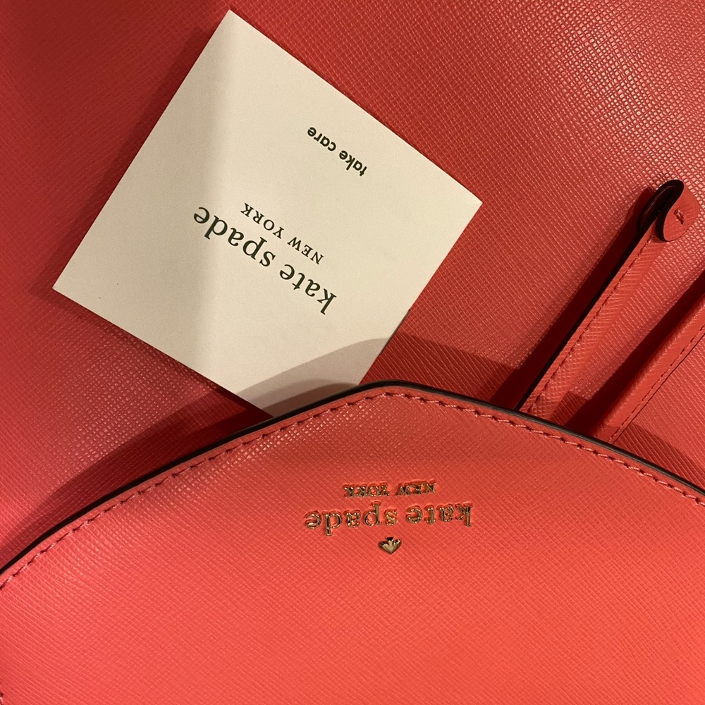 NEW Katespade hotpink Lizzie Medium Flap Backpack - Picture 7 of 9